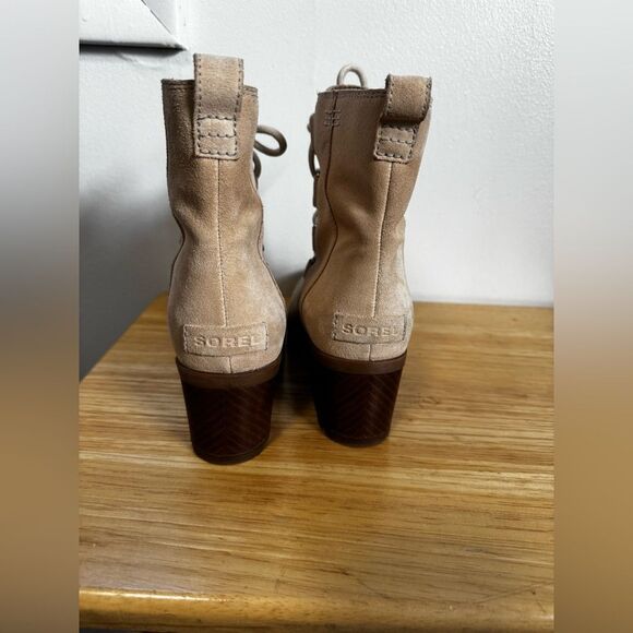 Sorel Cate Waterproof Lace-Up Combat Boot Size 8 - Picture 6 of 8